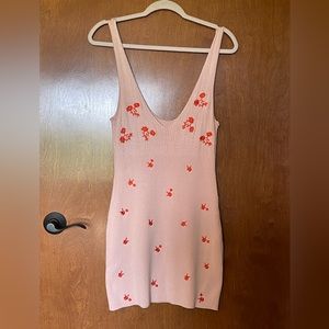 Free People mini knit dress
